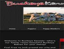 Tablet Screenshot of buckeyekennels.com